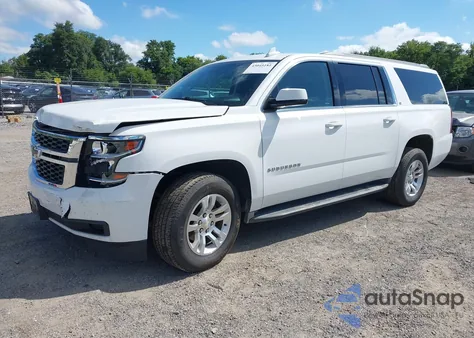 2016 Chevrolet Suburban Lt z USA, uszkodzony, nr VIN 1GNSKHKC6GR248713
